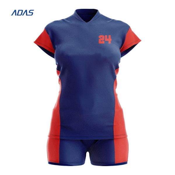 Lightweight Quick Drying Volleyball Jersey Sublimation Sleeveless Personalized