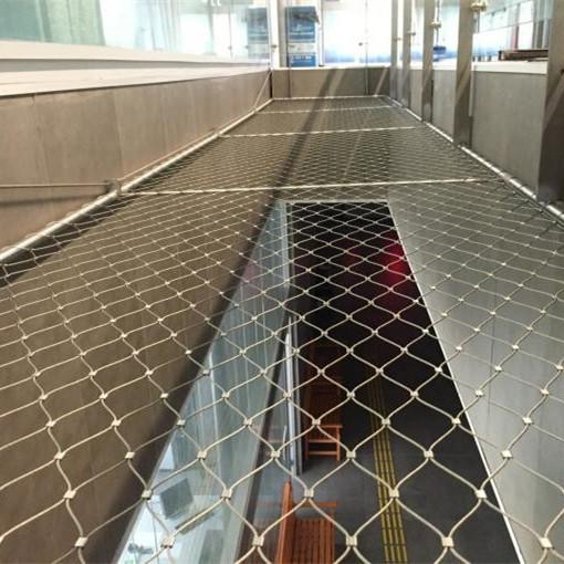 7X7 Balcony Stainless Steel Safety Net 1.2mm Ultrasonic Bath