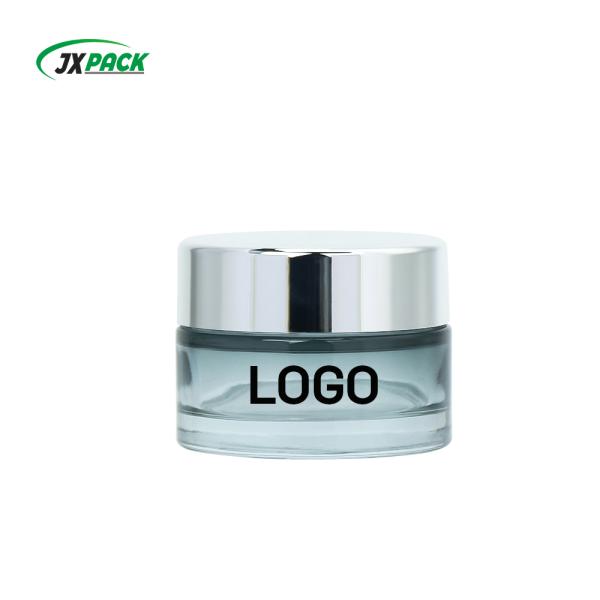 Customizable Glass Cosmetic Bottle for Lotion Cream Serum