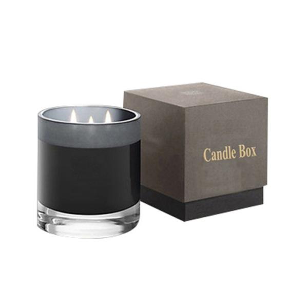 Recycled Scented Candle Box Packaging Custom Recyclable Paper Candle Jar Box