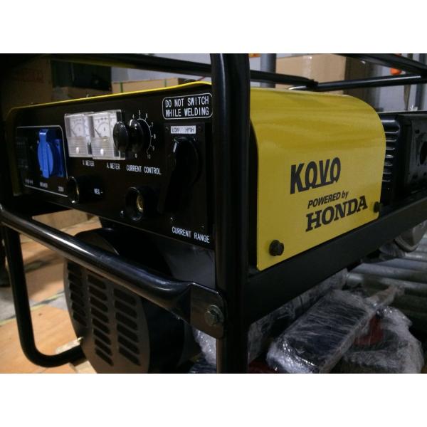 KOVO GASOLINE WELDER GENERATOR EW240G 90 KG Weight for PIPELINE WELDING Requirements