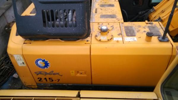Used hyundai r215-7c excavator for sale