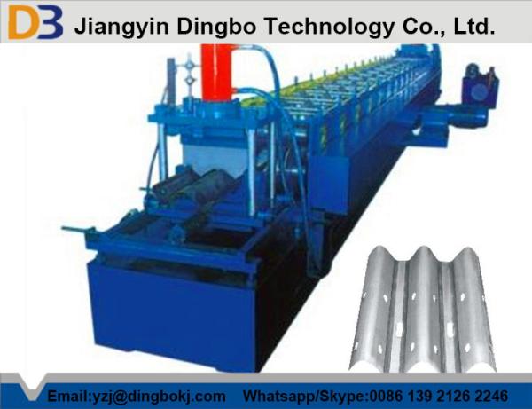 Low Noise Highway Guardrail Machine , Automatic Roll Forming Machine ISO CE SGS