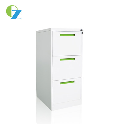 Office Knocked Down Vertical Metal File Cabinets Anticorrosive H1030*W452*D620mm