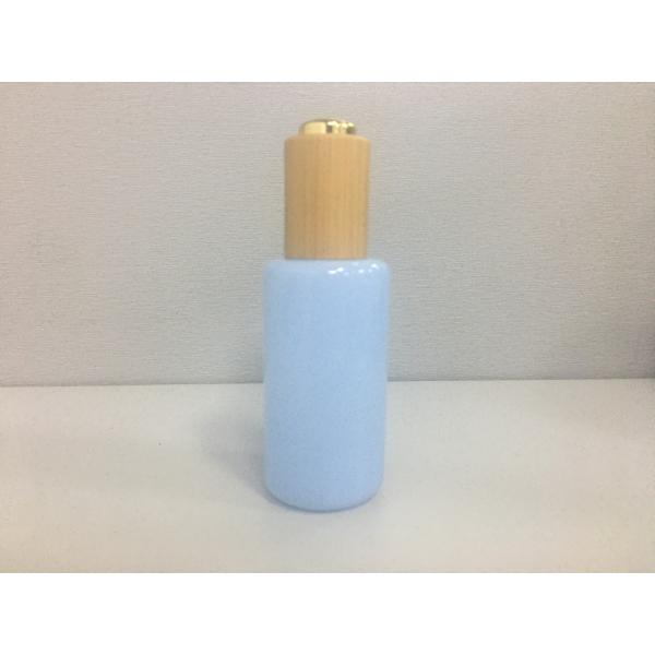 стеклянная капельница 30ml разливает горячее надувательство/стекло по бутылкам с бамбуковым OEM бутылок эфирного масла воротника