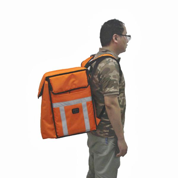 Insulated Oxford cloth Electric Heating Lunch Box For Pizza Delivery