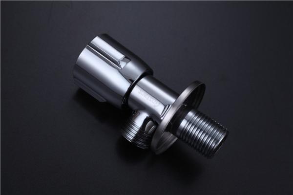 Sanitary Ware Wash Basin Angle Valve With Single ABS Handle Anti Aging J102