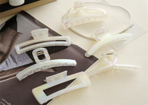 Mermaid PP material hair clip accessory female back head hair clip advanced sense elegant temperament shark hair clip
