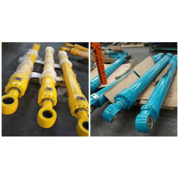 Excavator Hydraulic Bucket Cylinder Heavy Duty Oil Cylinder Replacement Parts