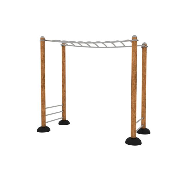 Steel Pipe Outdoor Gymnastic Equipment TUV Street Workout Equipment