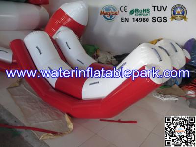 Durable Inflatable Water Totter / PVC Tarpaulin Inflatable Water Games Seesaw