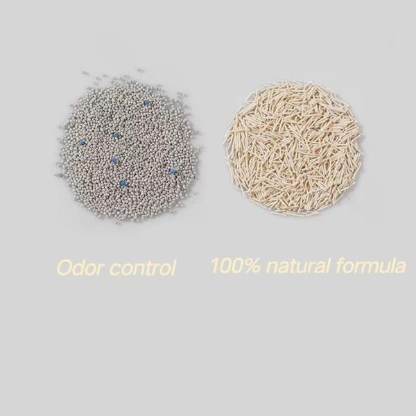 Tofu Bentonite Mixed Cat Litter Customized Cat Bathroom Sand