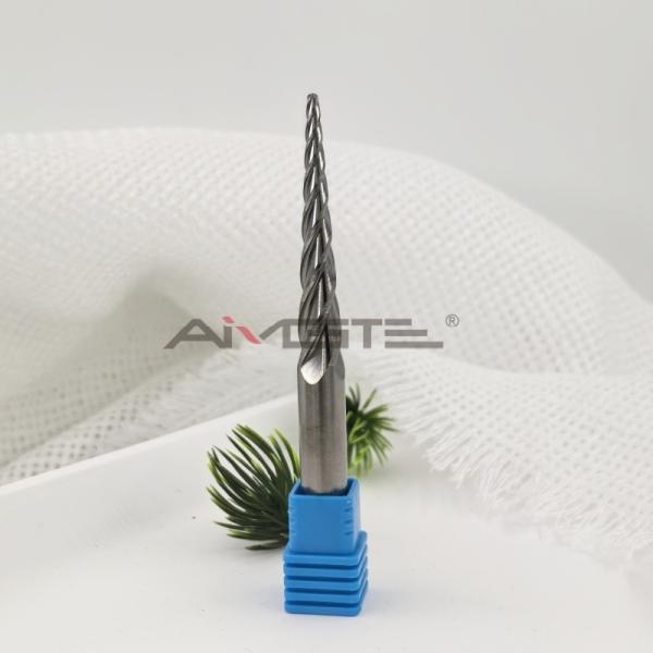 Carbide Tapered Ball Nose Endmill Cutting Tool For Aluminum Moulds And Machining