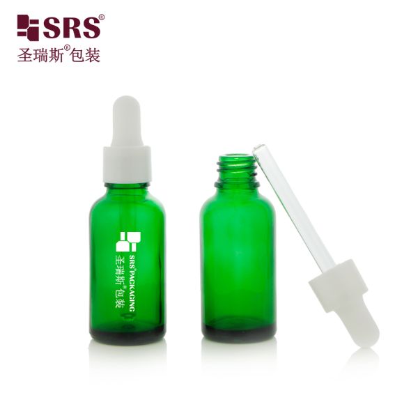Hot Selling 5ml 10ml 15ml 20ml 30ml 50ml 100ml Glass Dropper Bottle for Skincare Essential Oil