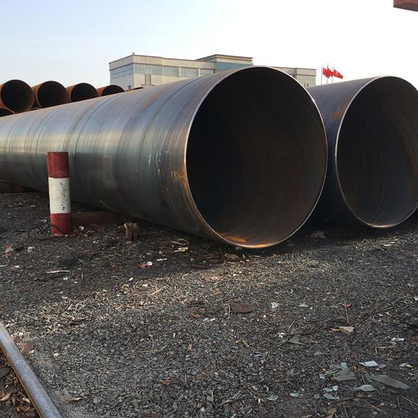Astm A252 3lpe Coated Ssaw Sprial Welded Steel Pipe For Piling
