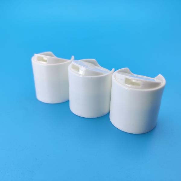 ISO9001 White Leakage Resistant 28 410 Disc Top Cap Plastic