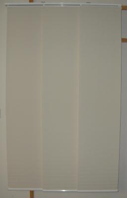 White Fabric Windows Shades Blinds Houses Use, Sliding Panel Blinds