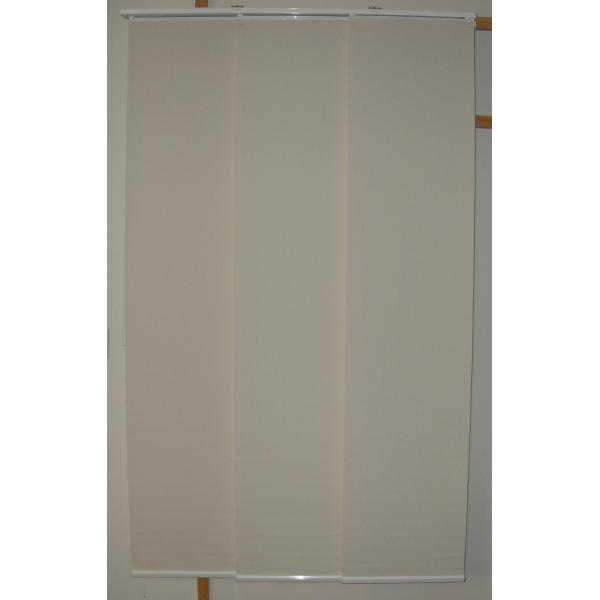 White Fabric Windows Shades Blinds Houses Use, Sliding Panel Blinds