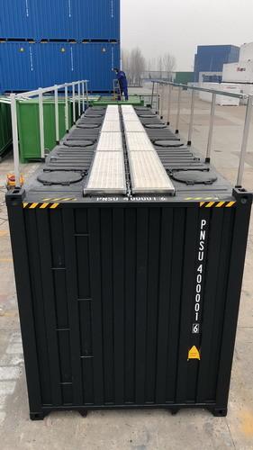 40 Foot Bulk Shipping Containers High Cube Bulk With 3mm Steel Floor Industrial
