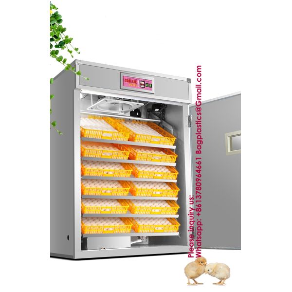 1000 Eggs Incubator Automatic Egg Fully Automatic Incubator with 100% Hatching Rate for Poultry Farm Use Chicken Egg Incubator /chicken Incubator and Hatcher/industrial Chicken Egg Incubator