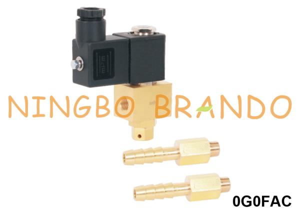 Válvula de solenoide de bronze cortada 1/8 do combustível diesel da gasolina fluxo ajustável 12V 24V