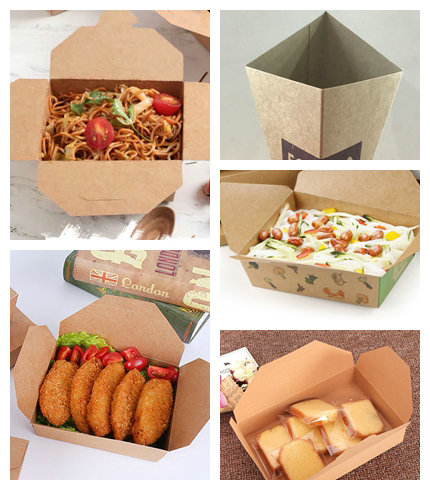 FDA aprovou o único papel de embalagem Lateral 337GSM do PE 18g para recipientes de alimento