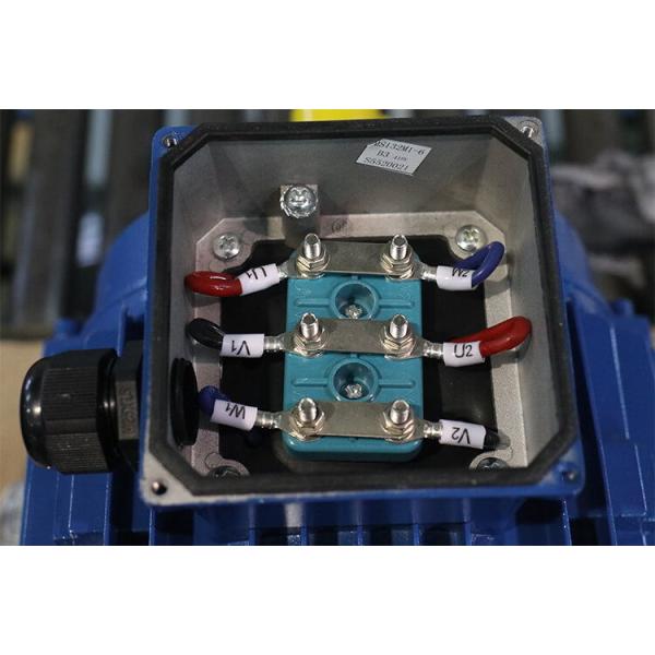 Capacitor Running 3 Phase Induction Motors 4kw 5.5hp 960rpm For Saw Machine