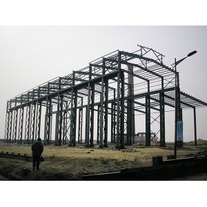 Складская мастерская Тяжелая стальная конструкция Быстрая и простая установка