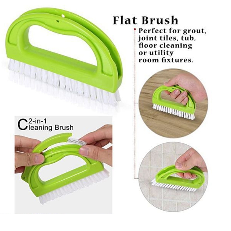 OEM щетки скруббера Grout плитки Bathroom 9.5*13.5cm очищая
