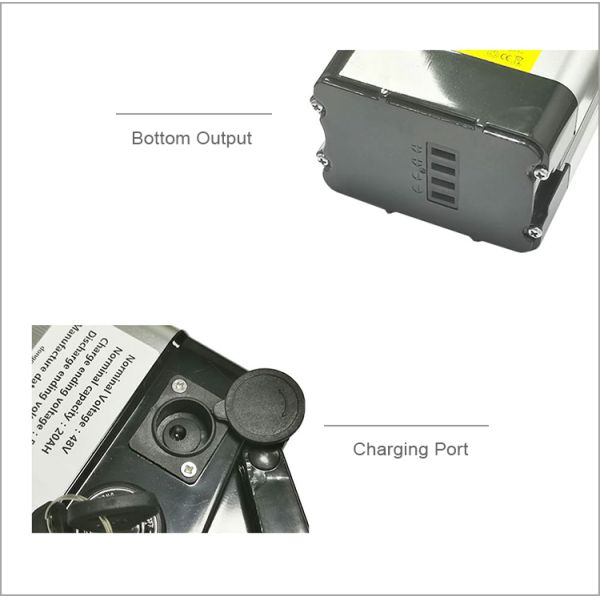 ODM 10ah Ebike Rechargeable Battery 24V 30V 36V 40V 48V Voltage