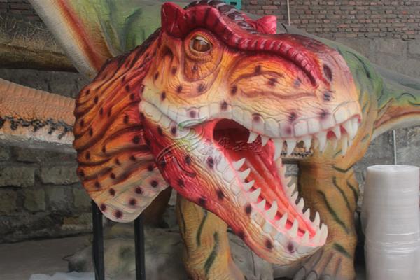 Equipamento do entretenimento da decoração da cabeça do dinossauro do lugar de Jurassic Park
