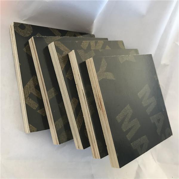 Durable Poplar Core Plywood , Film Faced Shuttering Plywood For Building Construction