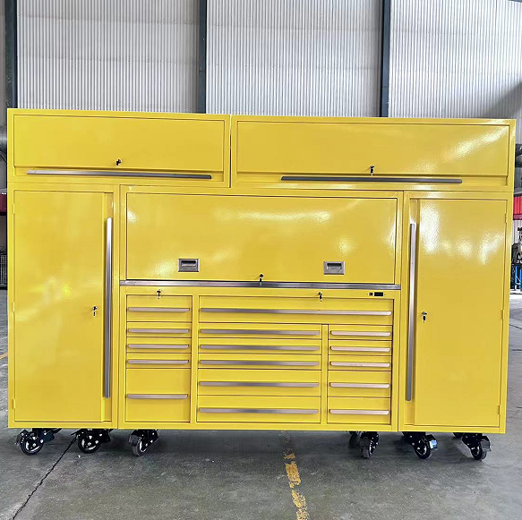 72 дюймовый мобильный шкаф с боковым шкафчиком