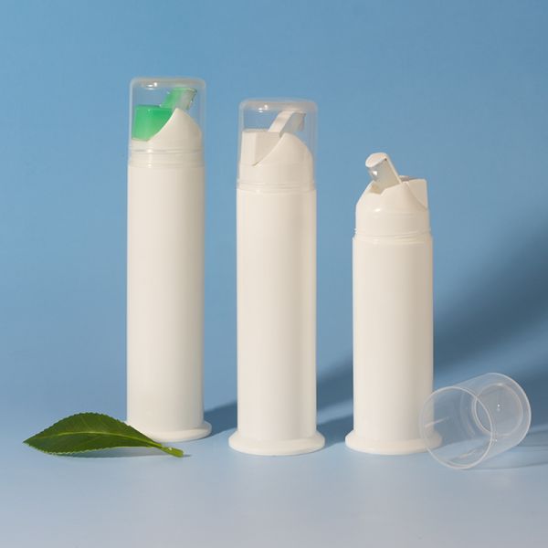 Wholesale Factory Hot Sale Airless Pump Bottle 60ml 80ml 100ml 120ml Vacuum Toothpaste Tube for Personal Care