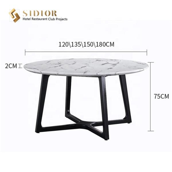 Restaurant Dinning Desk, Buffet  Dinning Table, Canteen Dinning Desk, Hotel Table Desk, Man Made Marble Top