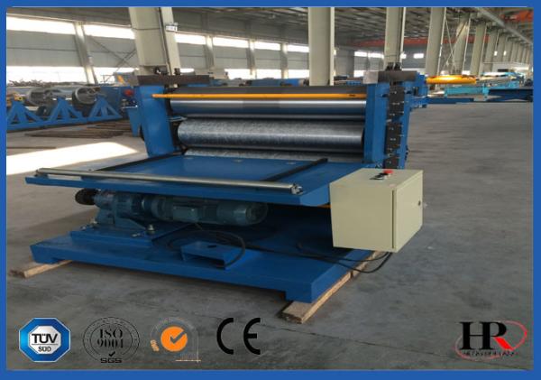 Pre-cutting Sheet Metal Cold Roll Forming Machine With Gear / Sprocket Driving