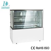 Líquido refrigerante R134a/R404 220V 50HZ quadrado personalizado do congelador da exposição do bolo