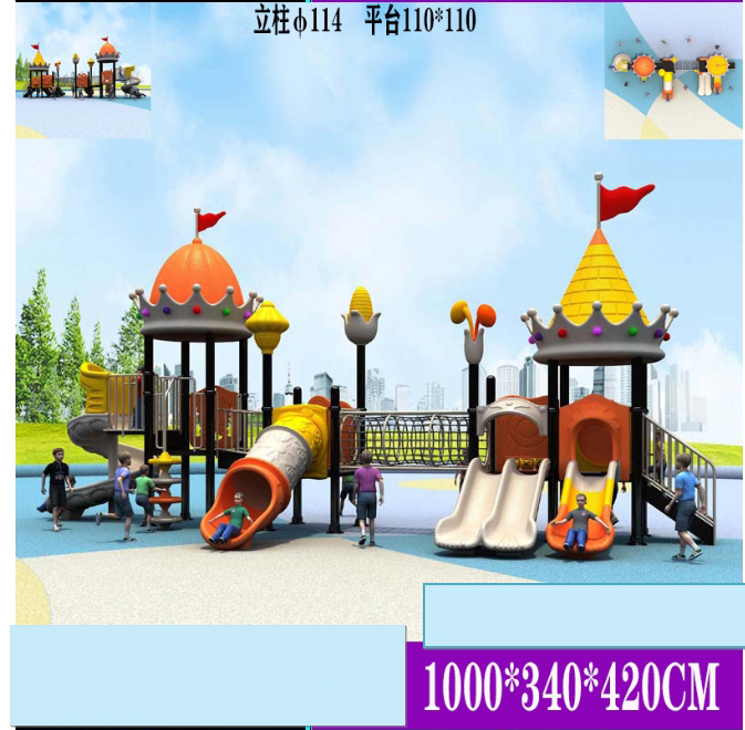 Durable Plastic Slid Outdoor Playground Equipment For KindergartenThemed Kids Playground Slide Plastic Play Structure Combination Slide For Schools