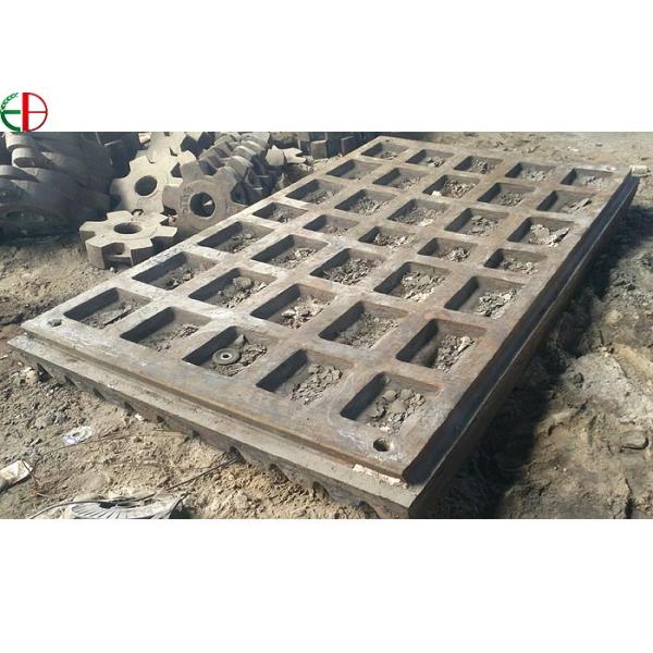 High Mn Jaw Crusher Wear Spare Parts Jaw Plate Replacement Jaw Crusher Liners EB19048