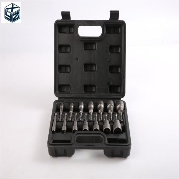 ODM 14 pcs 2.5 Magnetic Metric Quick-Change Hex Shank Nut Driver Set Impact Socket Set