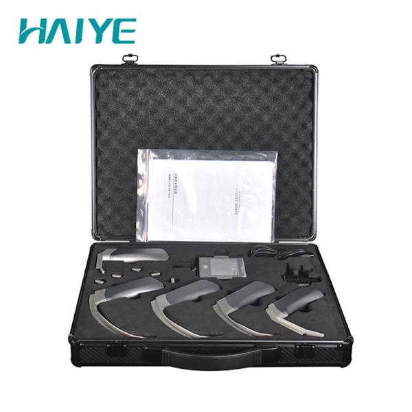 5 Mac Miller Blades Medical Digital Handheld Video Laryngoscope Ergonomic Hand Shank