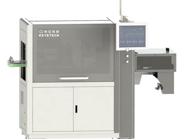 光学充填電子ボトル検査機 ビジョンベース 自社開発