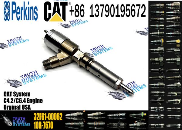 Peças para diesel Injetores de combustível para trens comuns 326-4700 326-4756 32F61-00062 32F61-00013 2645A748 Para a Caterpillar C6.4