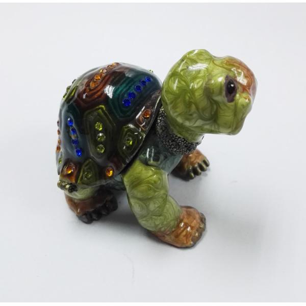 turtle shaped trinket box fashion metal jewelry box wedding trinket boxes