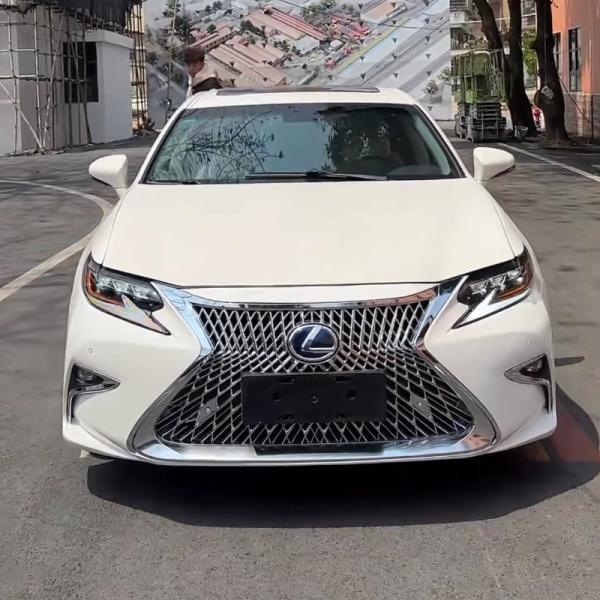 PP New Model Upgrade Kit F-sport Facelift Headlight Taillight Bumper Body Kit for LEXUS ES200 ES250 ES350 2013 -2017 to 2021