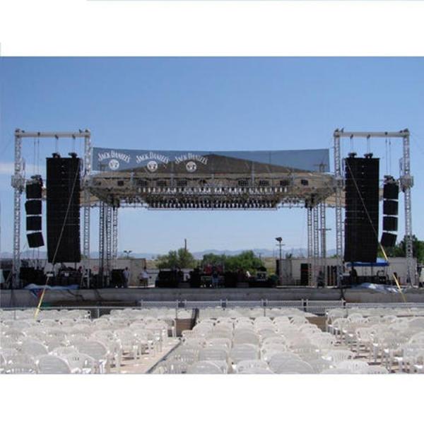Concert-Ready Aluminium Lighting Truss CE/SGS/TUV/ISO9001/ROHS Certified