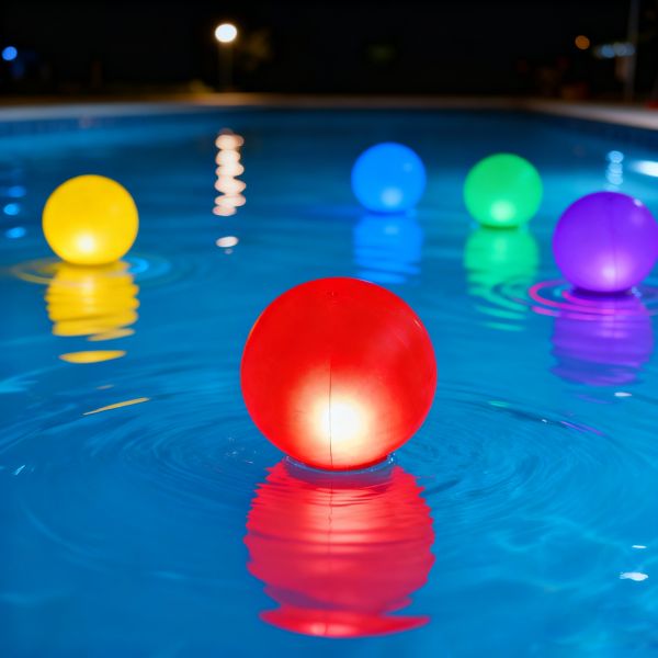 40CM Inflatable LED Glow Ball with 12-Color Remote Control for Indoor/Outdoor Events