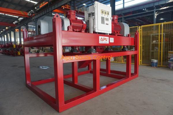 Tungsten Carbide Tail Drilling Mud Decanter Centrifuge For 5 Micron Separation