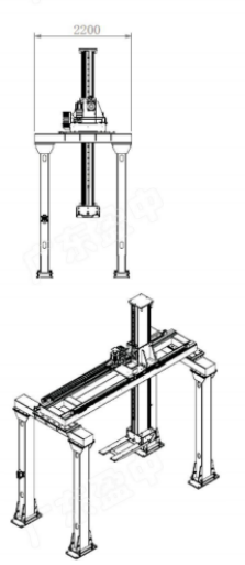 Linear Track 7th For Welding Painting And General Application Of Robot Moving