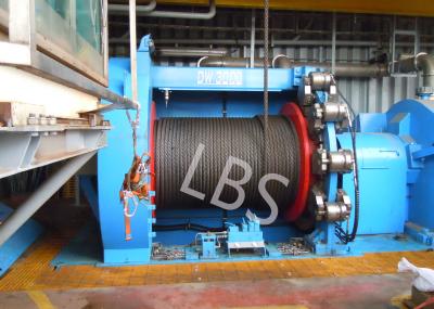 10T 20T Hydraulic Windlass Winch With LBS Grooving Drum Eco Friendly